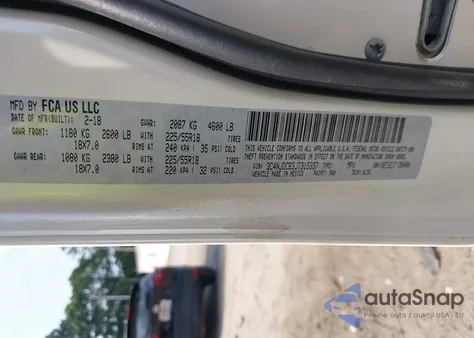 2018 Jeep Compass Limited 4X4 from USA, damaged, VIN 3C4NJDCB3JT315337